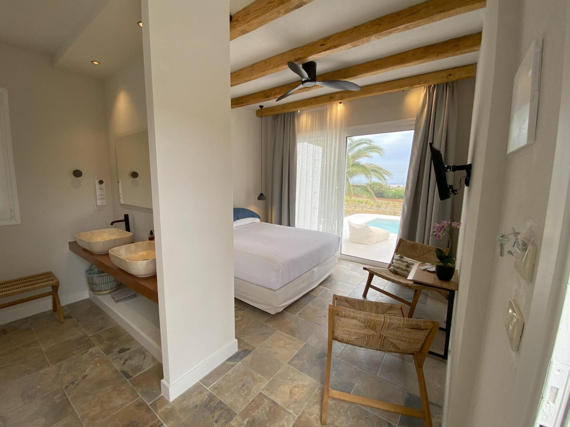 Kostantakis Winery Estate Guest House Pollonia Exterior photo